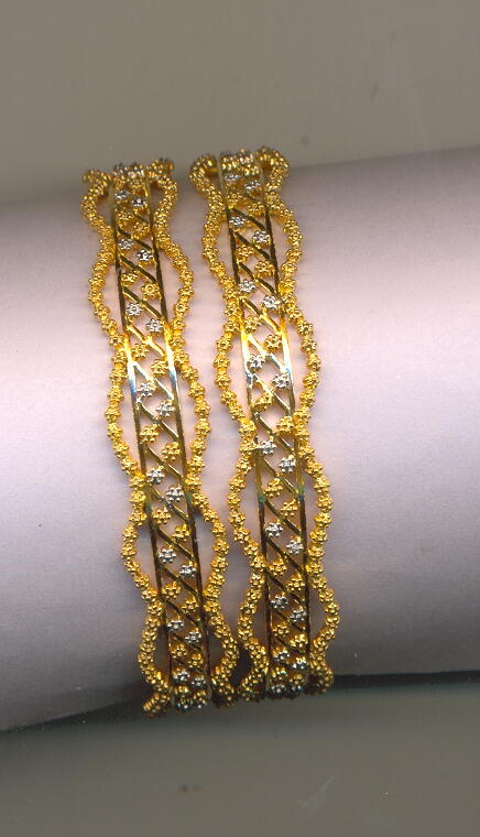 GOLD BANGLE PLAIN FANCY