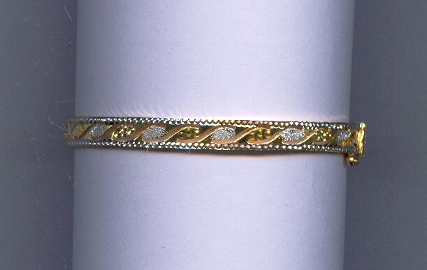 GOLD BANGLE PLAIN FANCY