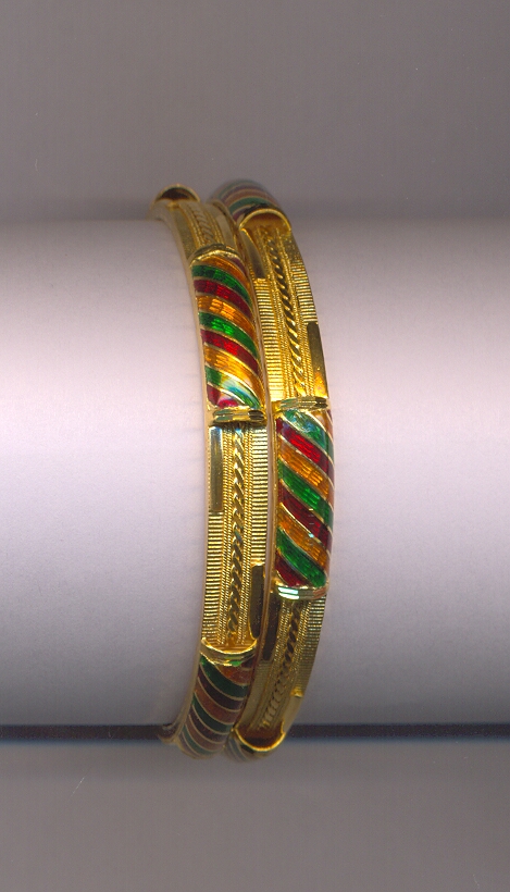 GOLD BANGLE PLAIN FANCY