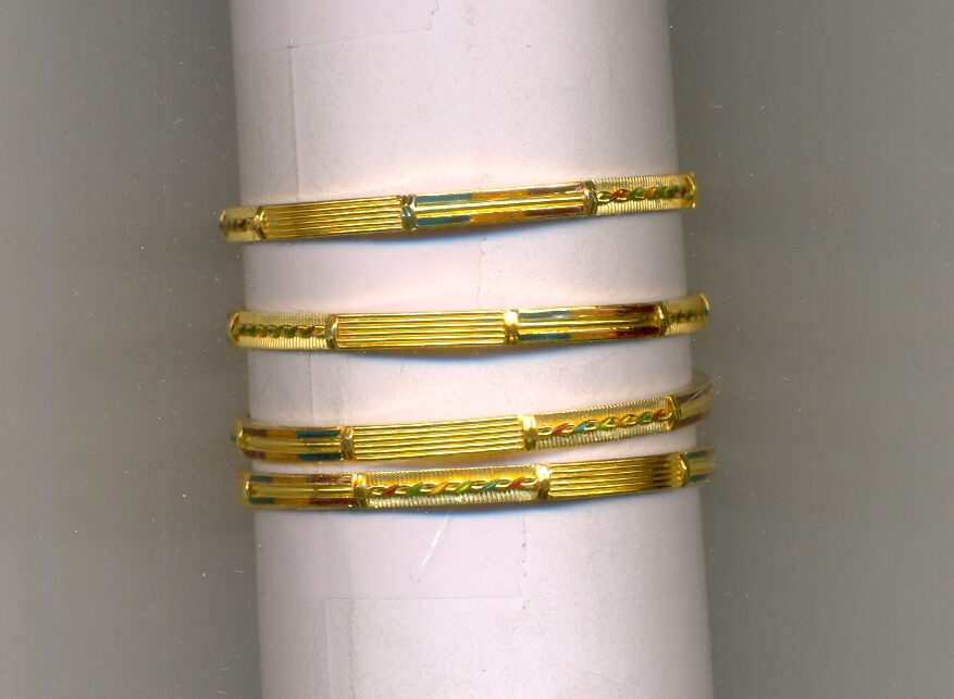 GOLD BANGLE PLAIN FANCY