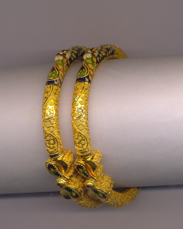GOLD BANGLE PLAIN FANCY