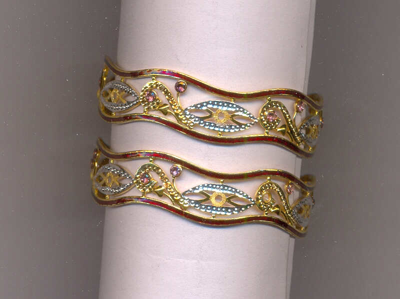 GOLD BANGLE PLAIN FANCY