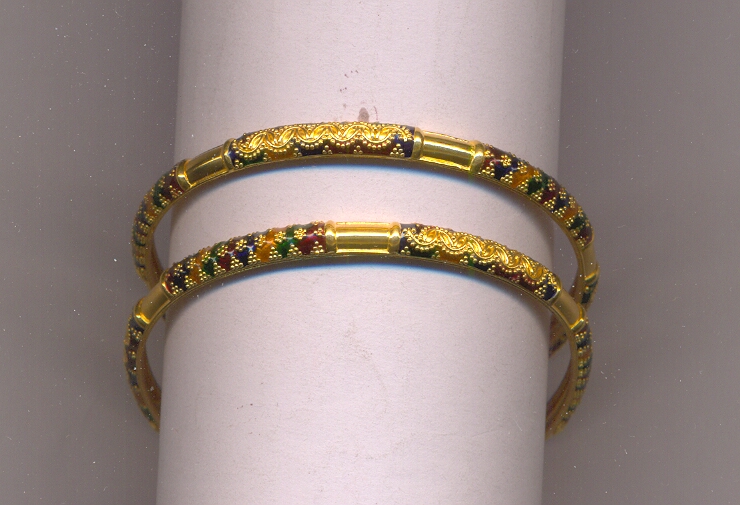 GOLD BANGLE PLAIN FANCY
