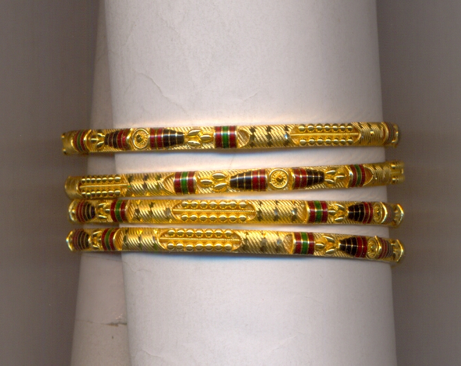 GOLD BANGLE PLAIN FANCY