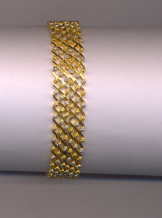 GOLD BANGLE PLAIN FANCY