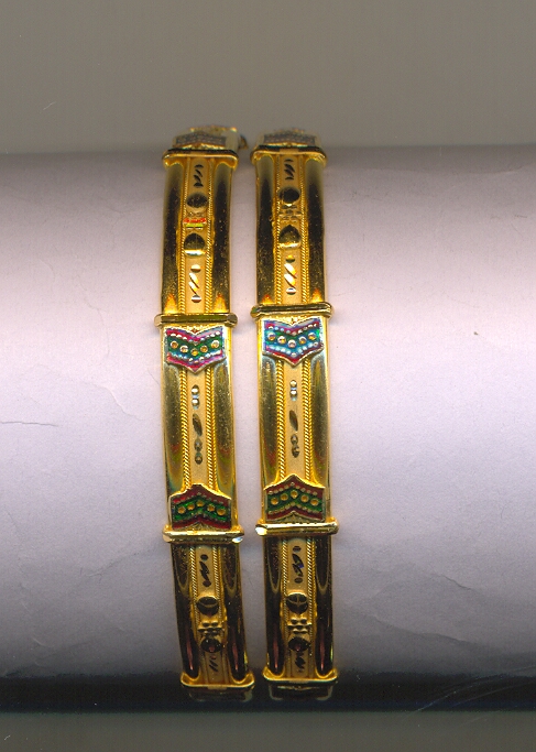 GOLD BANGLE PLAIN FANCY