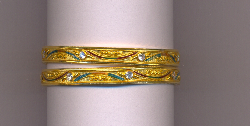 GOLD BANGLE PLAIN FANCY