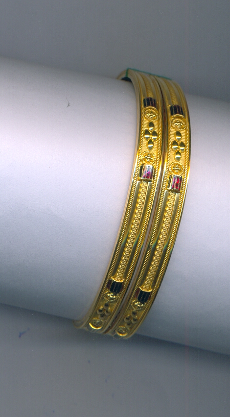 GOLD BANGLE PLAIN FANCY