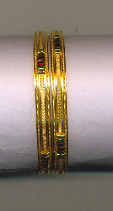 GOLD BANGLE PLAIN FANCY