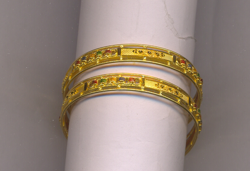 GOLD BANGLE PLAIN FANCY