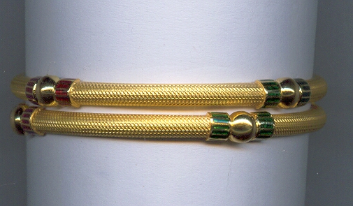 GOLD BANGLE PLAIN FANCY