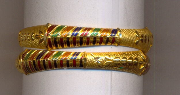 GOLD BANGLE PLAIN FANCY