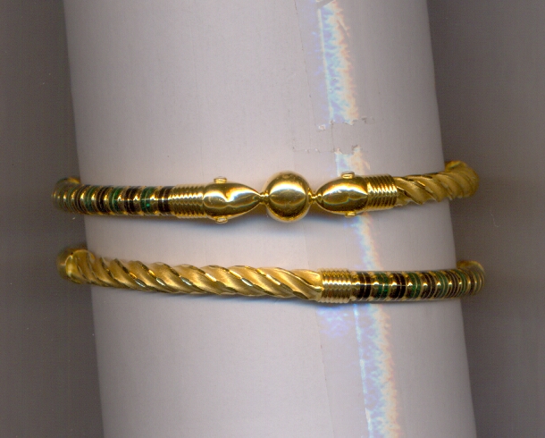 GOLD BANGLE PLAIN FANCY