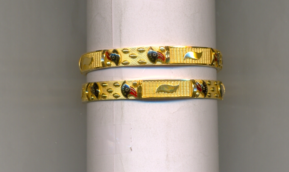 GOLD BANGLE PLAIN FANCY