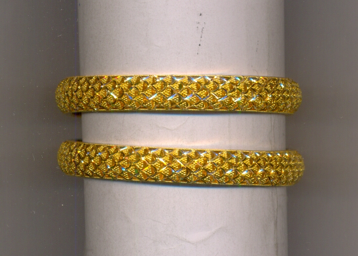 GOLD BANGLE PLAIN FANCY