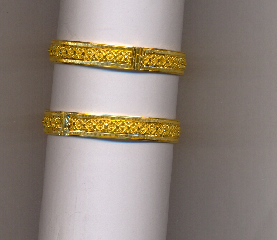 GOLD BANGLE PLAIN FANCY