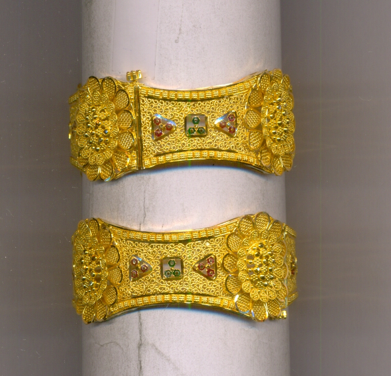 GOLD BANGLE PLAIN FANCY
