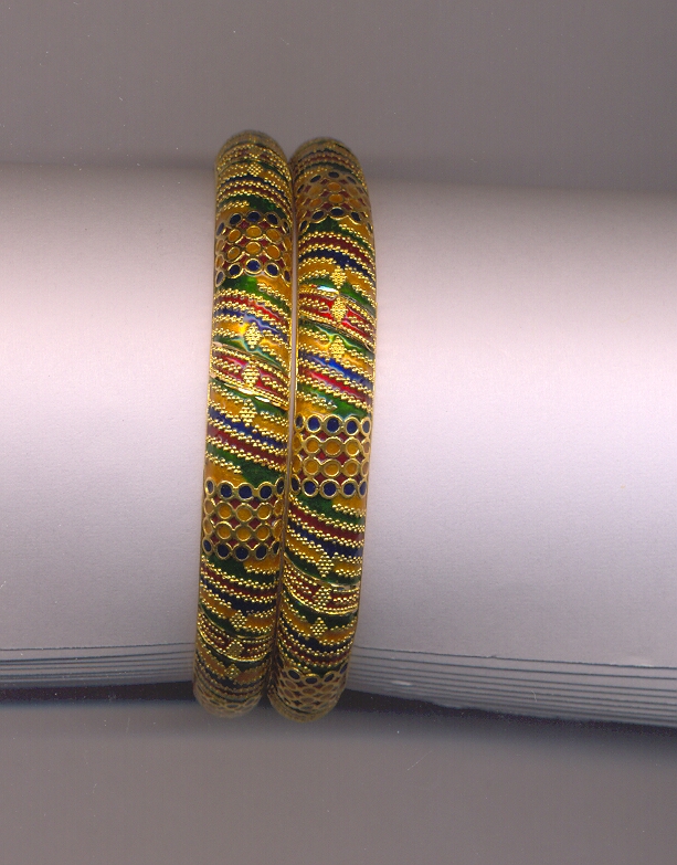 GOLD BANGLE PLAIN FANCY