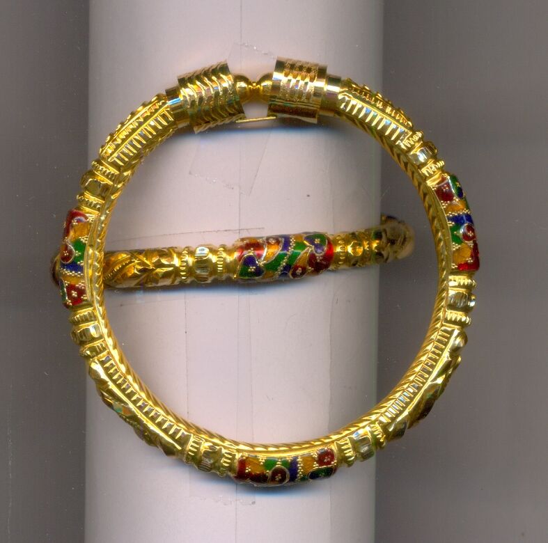 GOLD BANGLE PLAIN FANCY