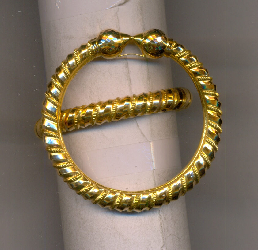 GOLD BANGLE PLAIN FANCY