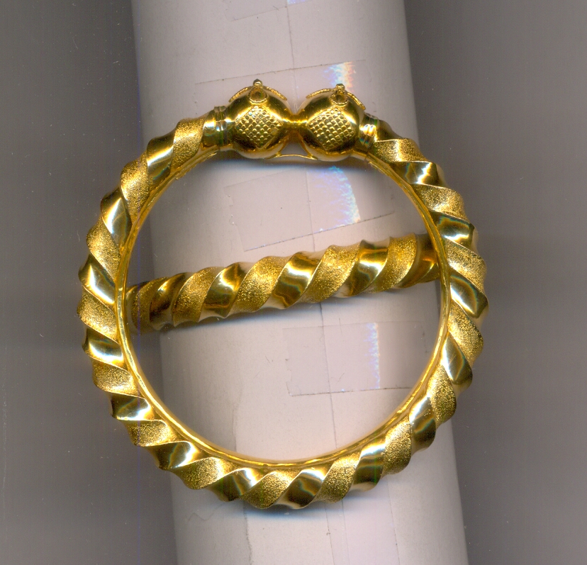 GOLD BANGLE PLAIN FANCY