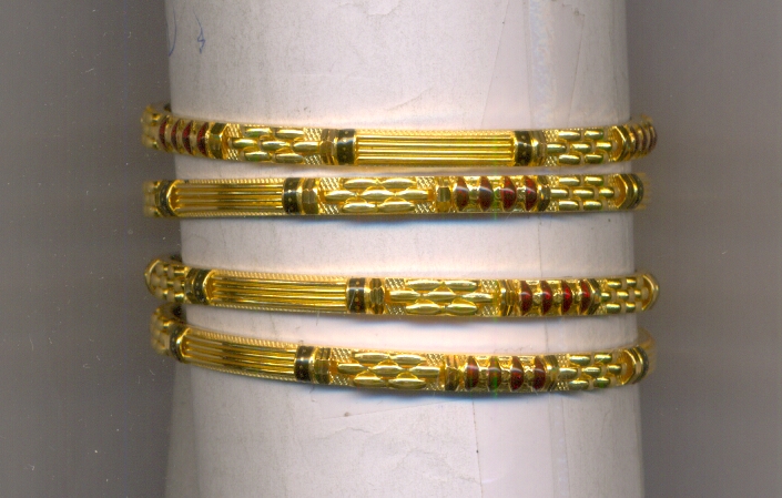 GOLD BANGLE PLAIN FANCY