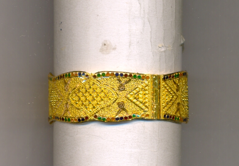 GOLD BANGLE PLAIN FANCY