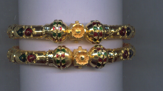 GOLD BANGLE PLAIN FANCY