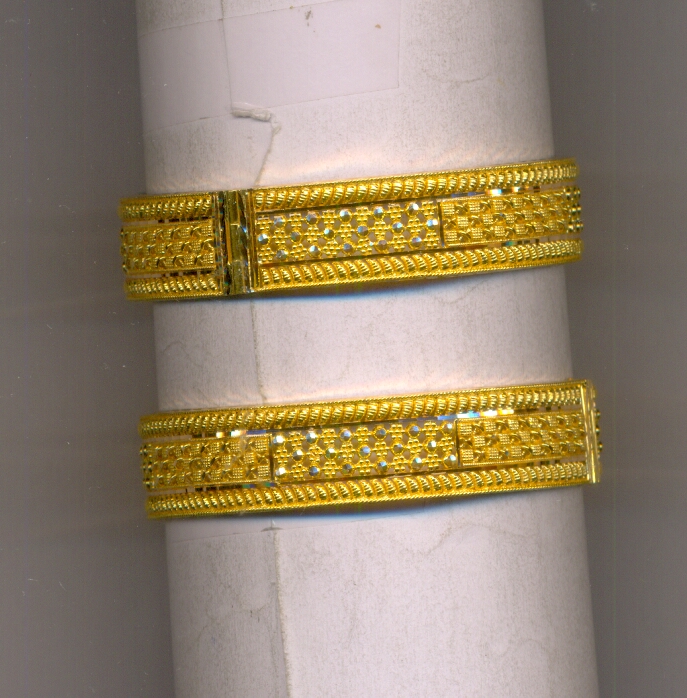 GOLD BANGLE PLAIN FANCY