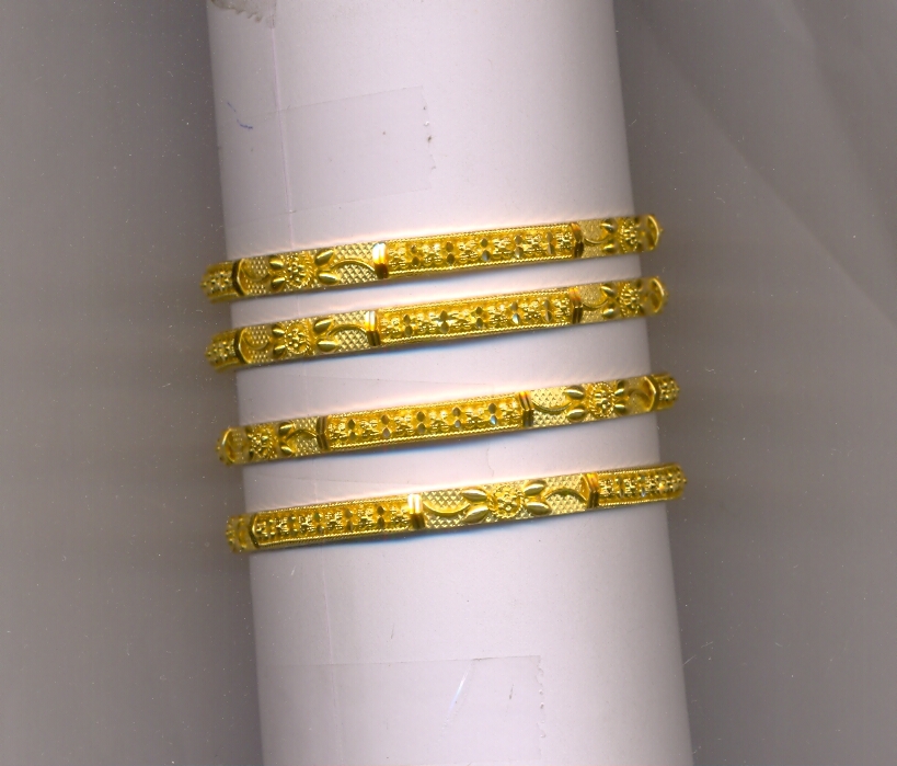 GOLD BANGLE PLAIN FANCY