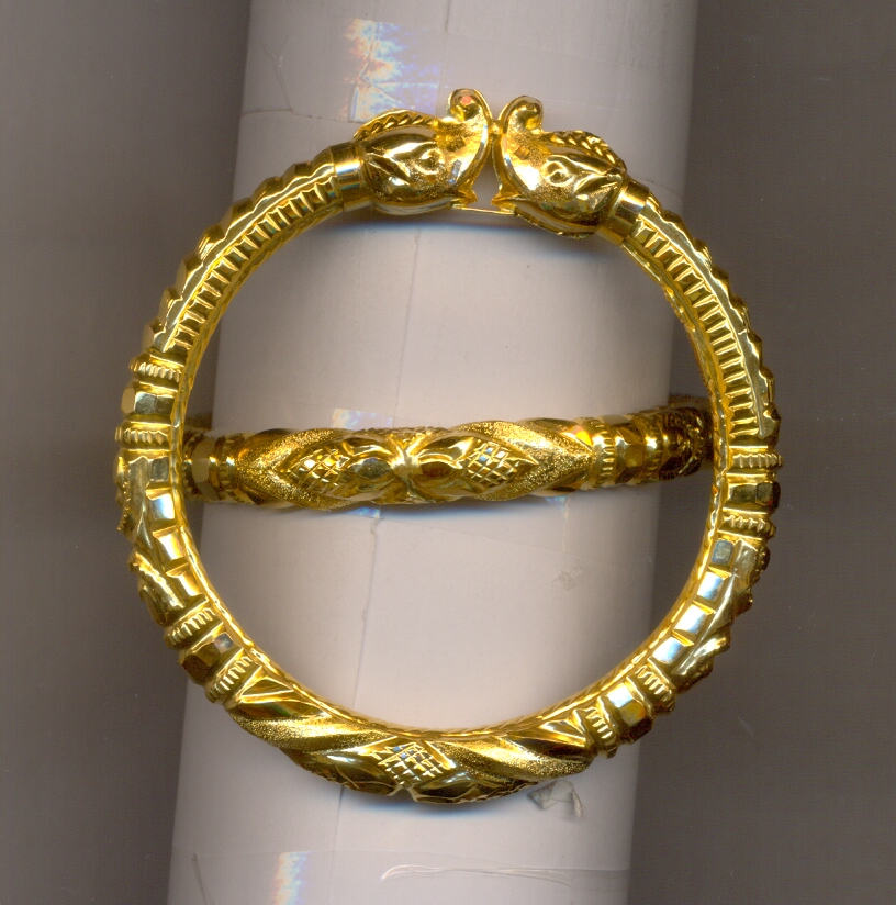 GOLD BANGLE PLAIN FANCY