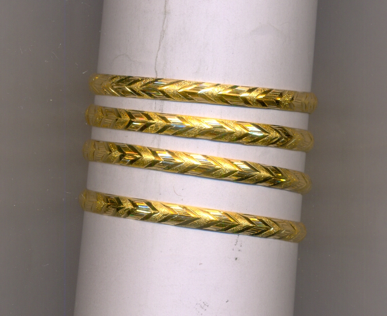 GOLD BANGLE PLAIN FANCY