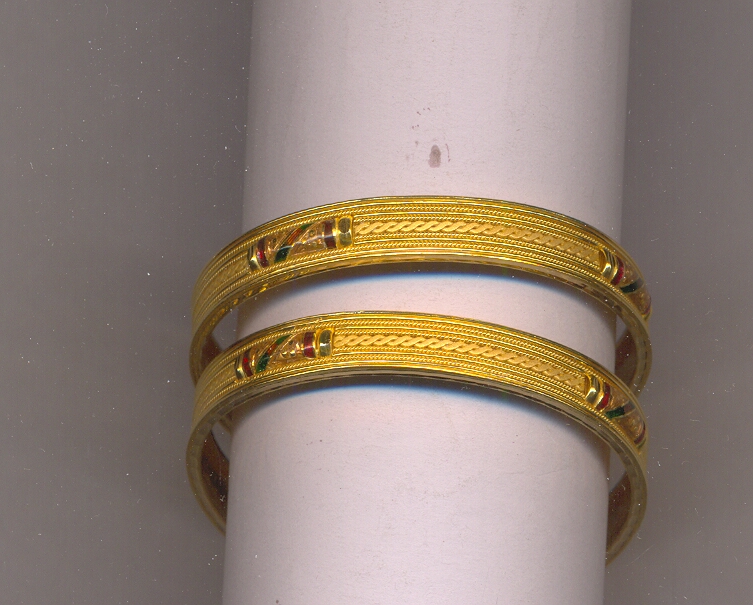 GOLD BANGLE PLAIN FANCY