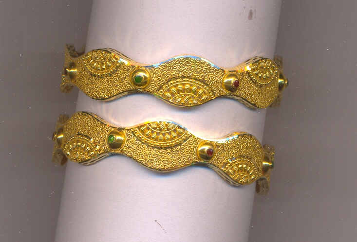 GOLD BANGLE PLAIN FANCY