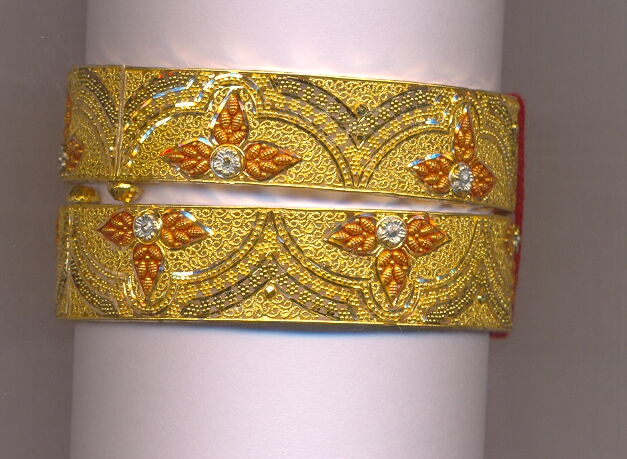GOLD BANGLE PLAIN FANCY