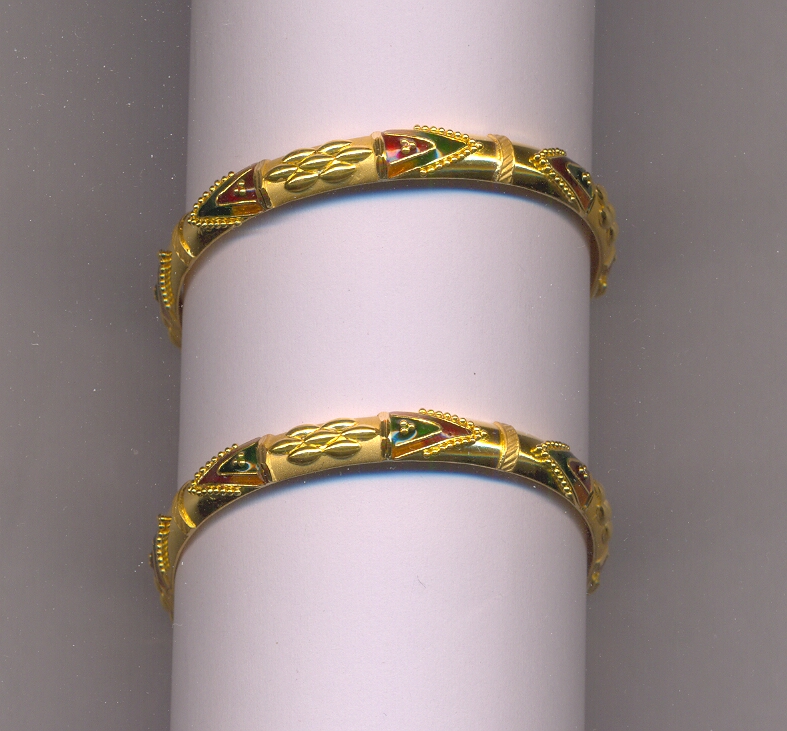 GOLD BANGLE PLAIN FANCY