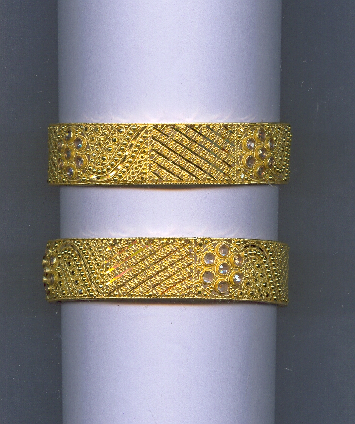 GOLD BANGLE PLAIN FANCY
