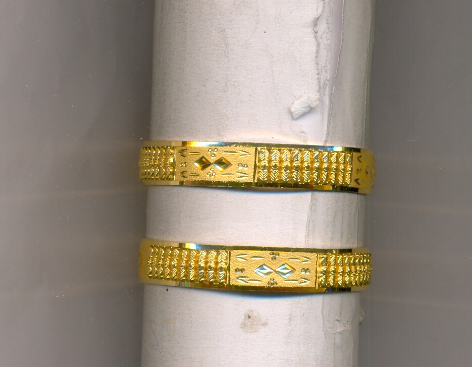 GOLD BANGLE PLAIN FANCY