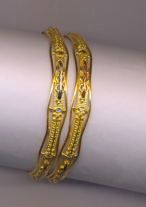 GOLD BANGLE PLAIN FANCY