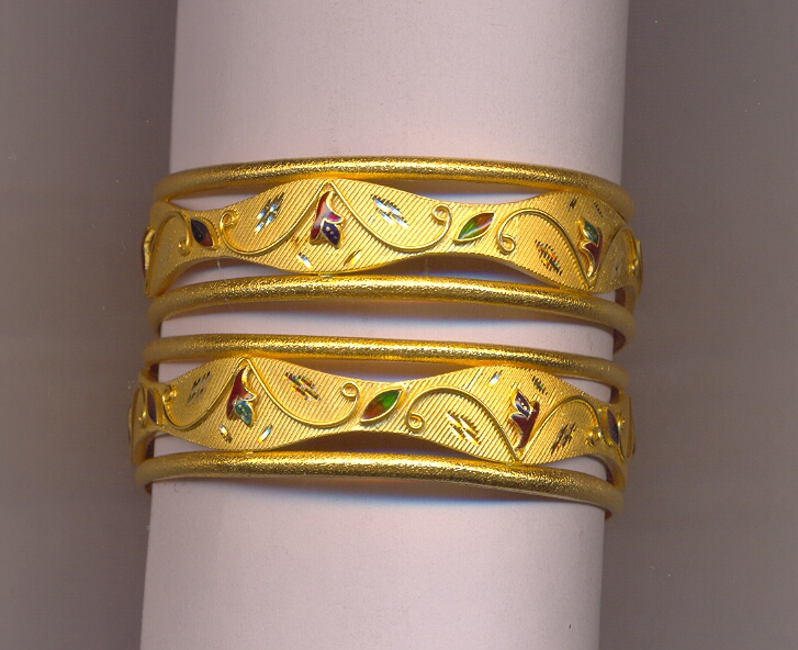 GOLD BANGLE PLAIN FANCY