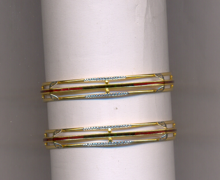 GOLD BANGLE PLAIN FANCY