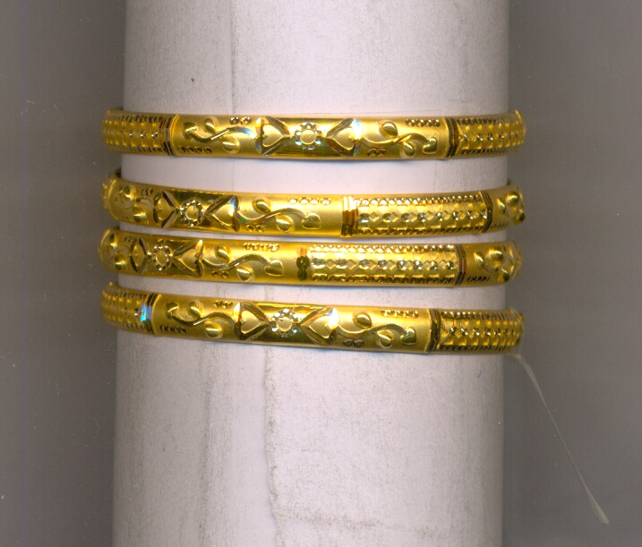 GOLD BANGLE PLAIN FANCY