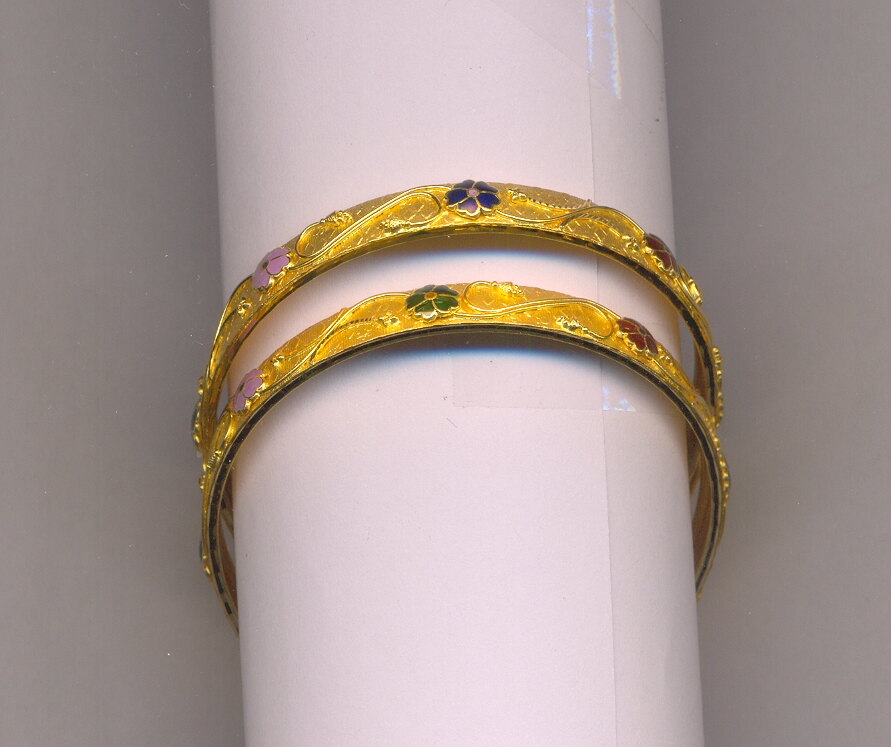 GOLD BANGLE PLAIN FANCY