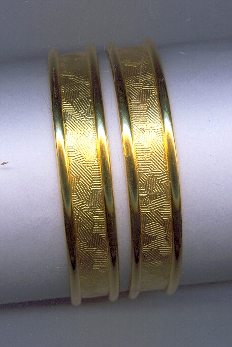 GOLD BANGLE PLAIN FANCY