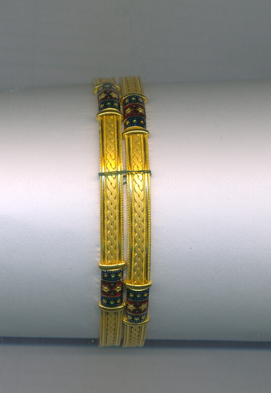 GOLD BANGLE PLAIN FANCY