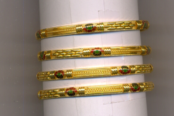 GOLD BANGLE PLAIN FANCY