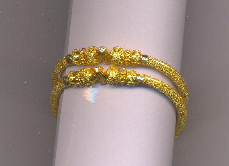 GOLD BANGLE PLAIN FANCY