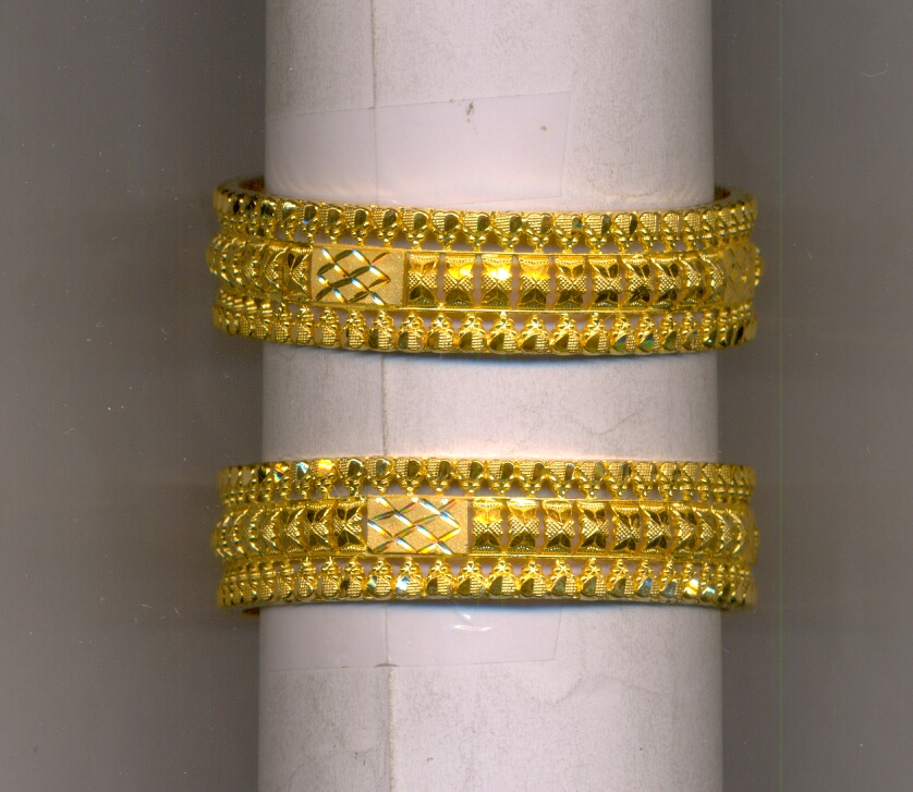 GOLD BANGLE PLAIN FANCY