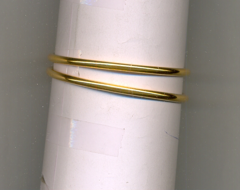 GOLD BANGLE PLAIN FANCY