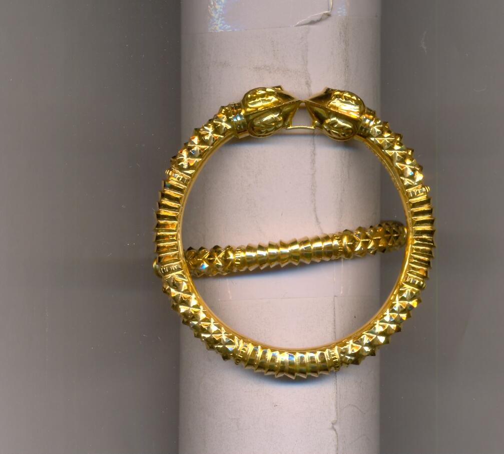 GOLD BANGLE PLAIN FANCY